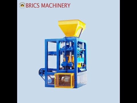 Model 4-25 wall thickness 23 hollow brick,hollow block machine price in coimbatore