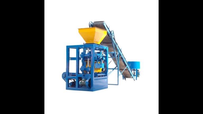 QT4-26 Manual brick making machine，brick block making machine cinder block machine trade