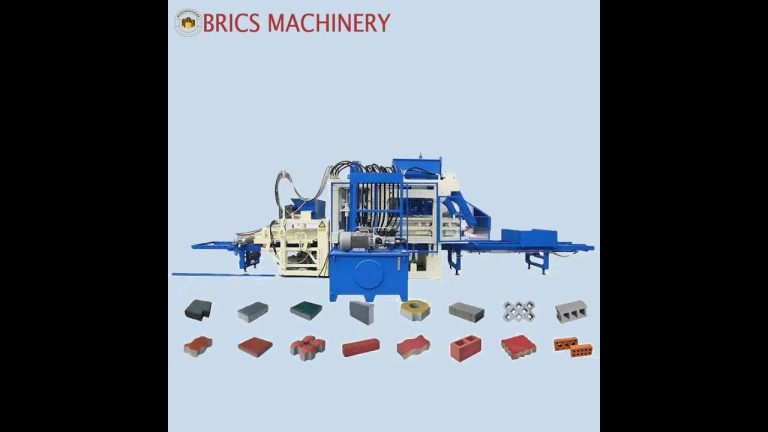 High Capacity QT 15-15 Fully Automatic Brick Moulding Machine.block making machine portable