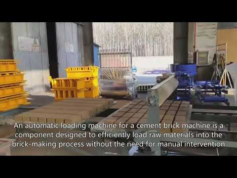 Automatic loading machine for cement brick machine,interlocking brick machine oem,production machine