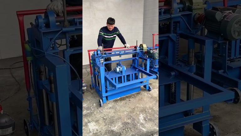 Hydraulic clay brick machine small static press