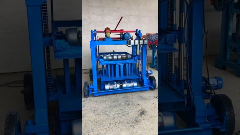 Prefabricated water meter pool small mobile brick-free machine