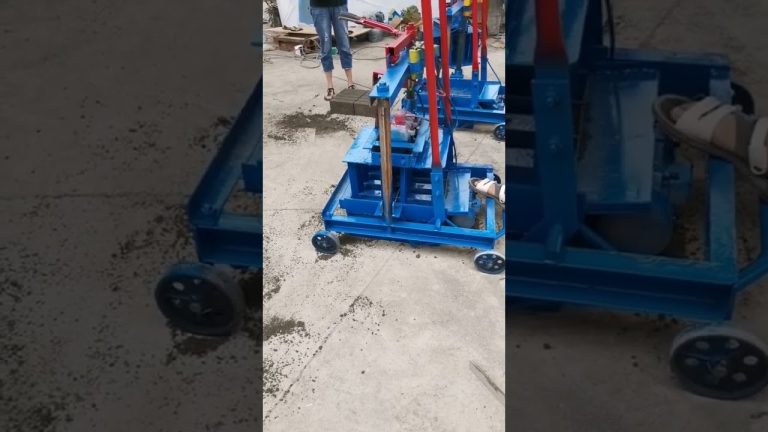 small brick paver laying machine,