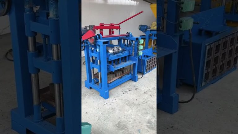 hydraulic concrete block machine,