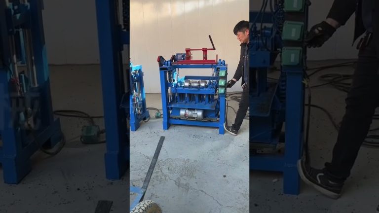 china hollow block making machine supplier,plastic waste to brick machine