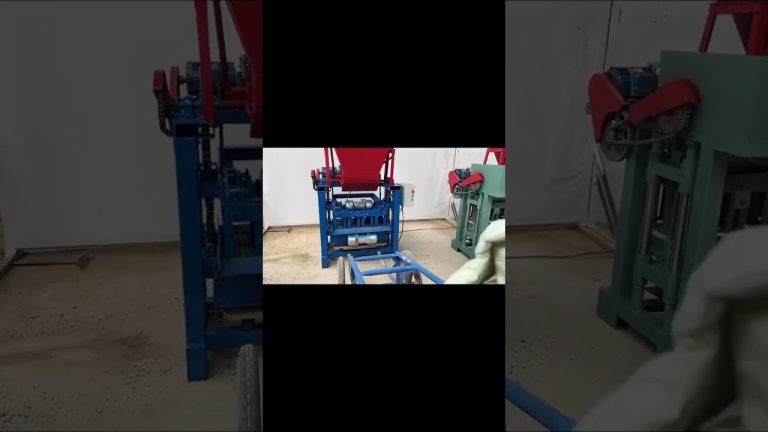 vibrated block moulding machine,