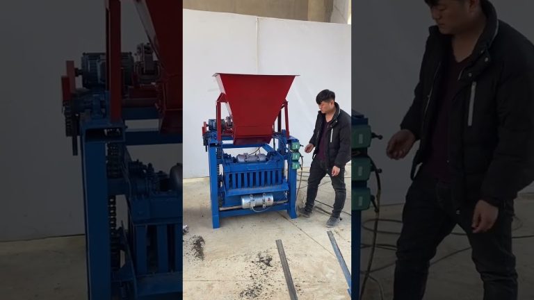 mechanical block making machine,